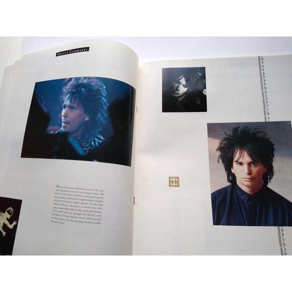 Heart Bad Animals Tour Book Original 1987 Pop Classic Rock Music Color Photos - Picture 10 of 10